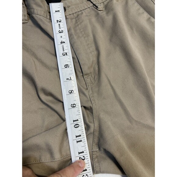 VOLCOM Frickin' Chino A091160 Men's Walking Skateboard Dark Khaki Shorts Sz. 33 - Picture 6 of 10